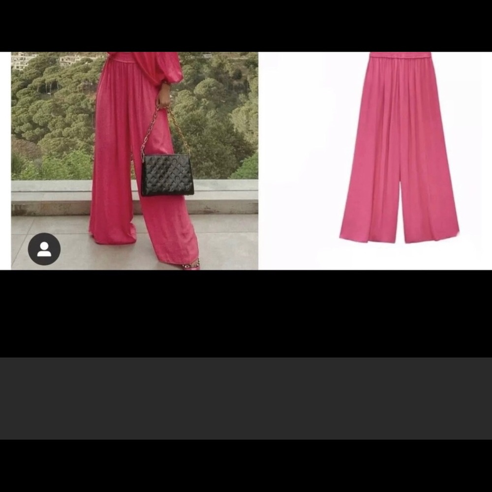 Zara wide leg pants